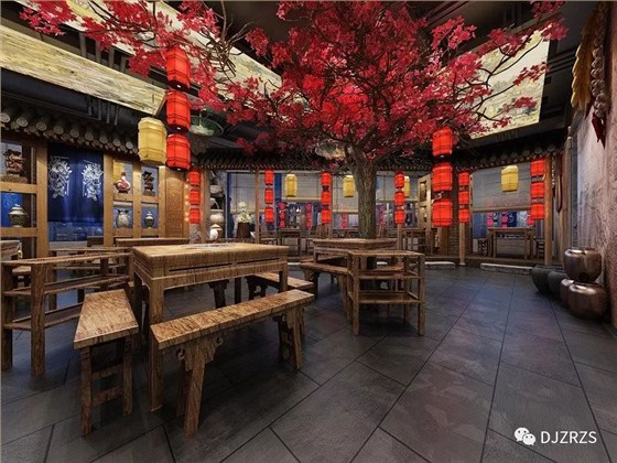 中式火鍋店裝修