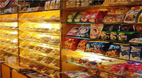 休閑零食店設計裝修