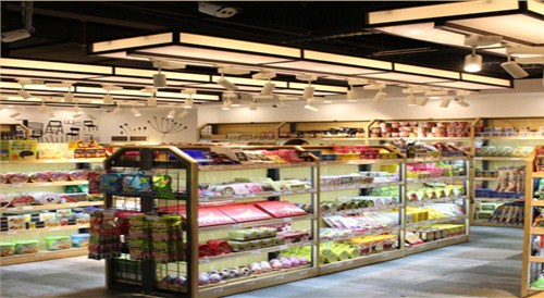 休閑零食店設計裝修