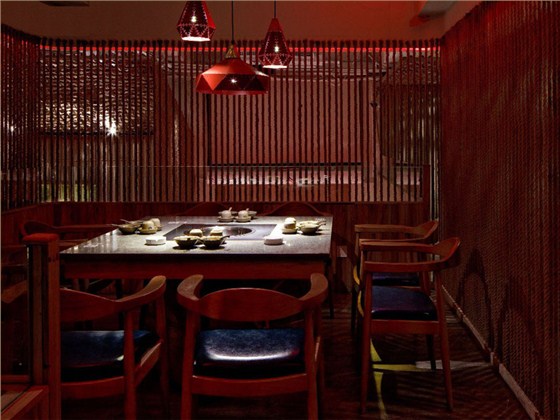 時(shí)尚火鍋店裝修效果圖