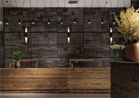 現(xiàn)代中式辦公室裝修