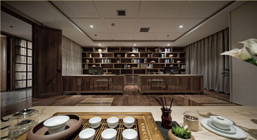 現(xiàn)代中式辦公室裝修 現(xiàn)代中式辦公室裝修