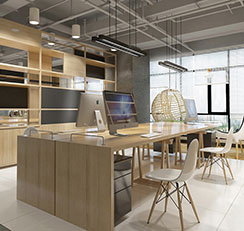 現代工業風辦公室設計